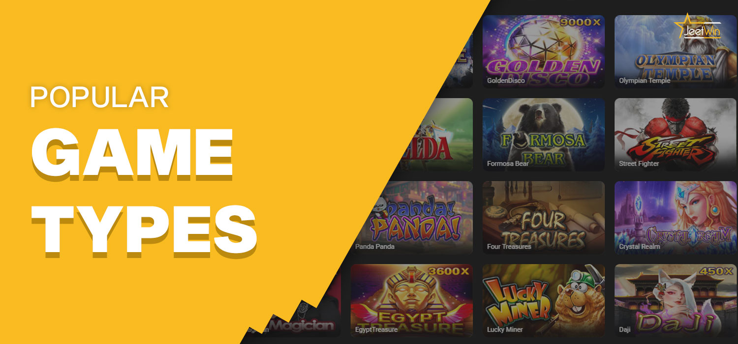 popular game types